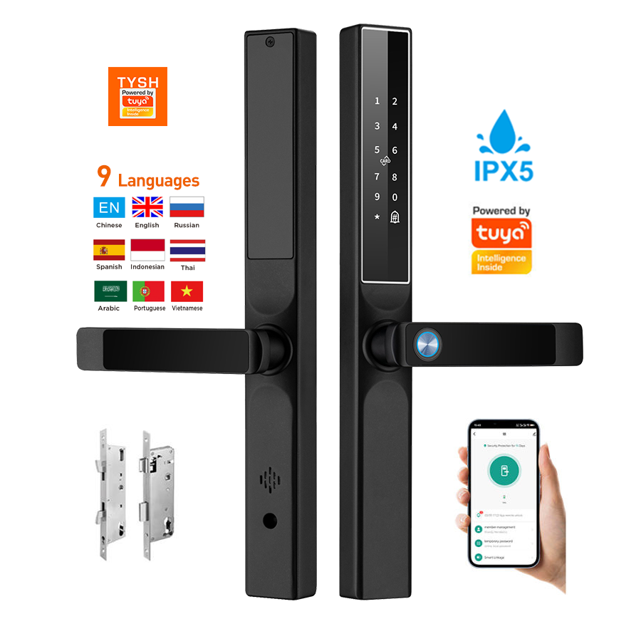 Door Lock Smart Keypad - Tuya App Fingerprint Door Lock Code