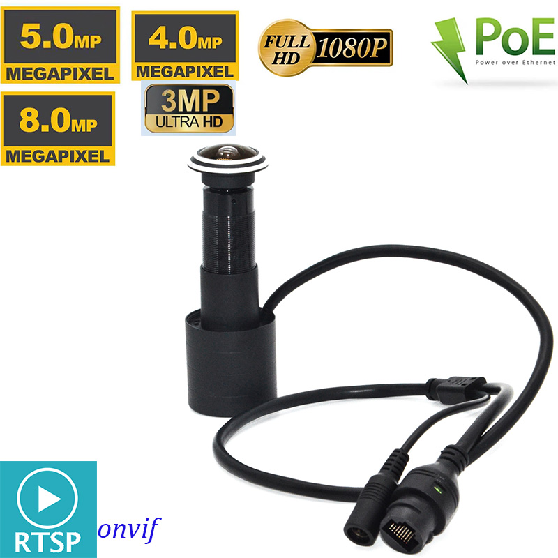 Home Security Front Door Camera - 1080P POE Âm Thanh HD Trong