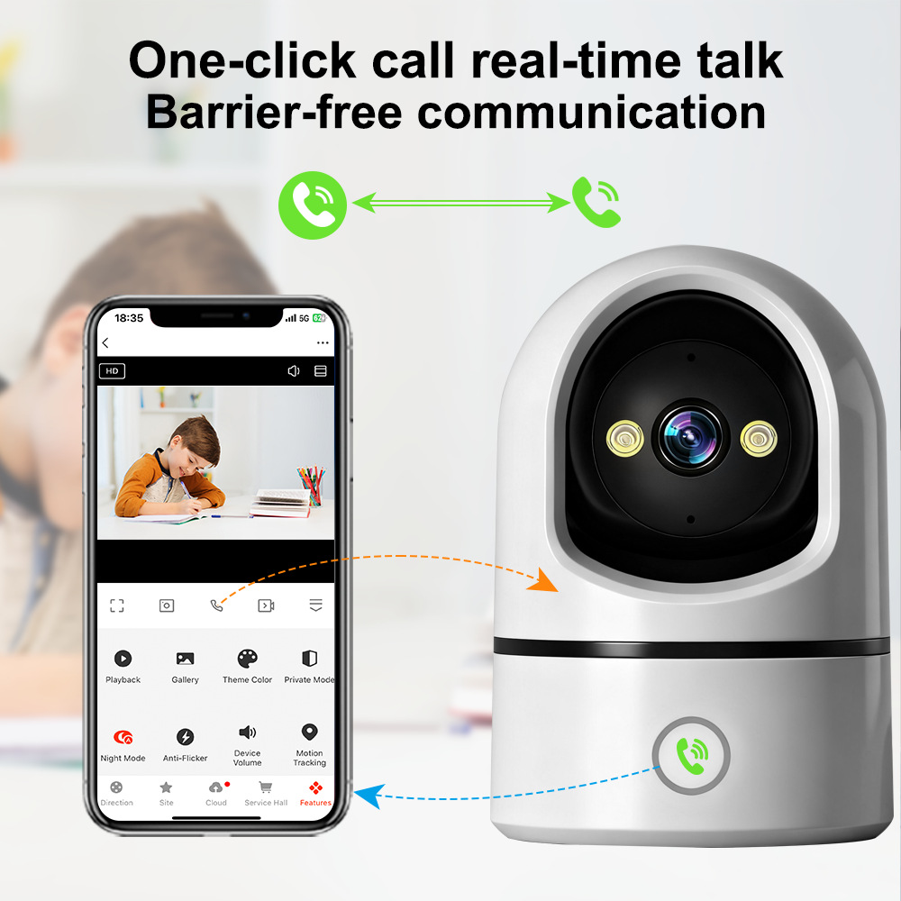 Home Security Land - 3MP 1296P Tuya APP Wireless PTZ