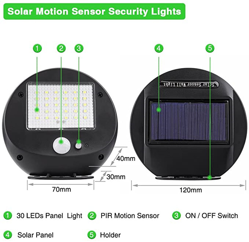 Điện Năng Lượng Mặt Trời Cảm B - đánh giá và giá Home Security Yard Sensors