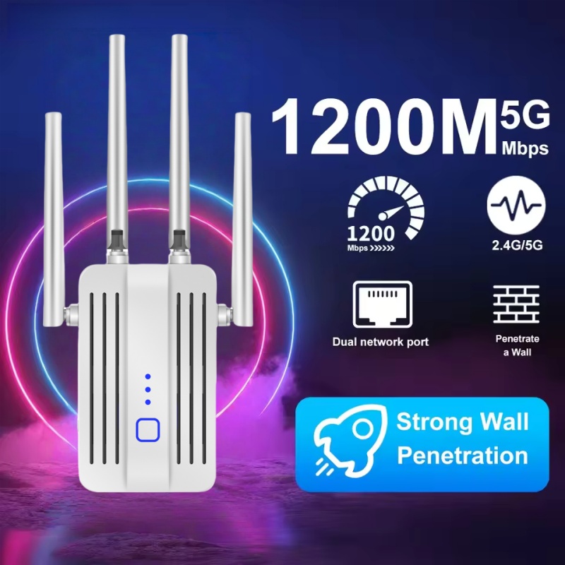 1200Mbps WiFi Repeater Extende - đánh giá và giá Home Security And Internet