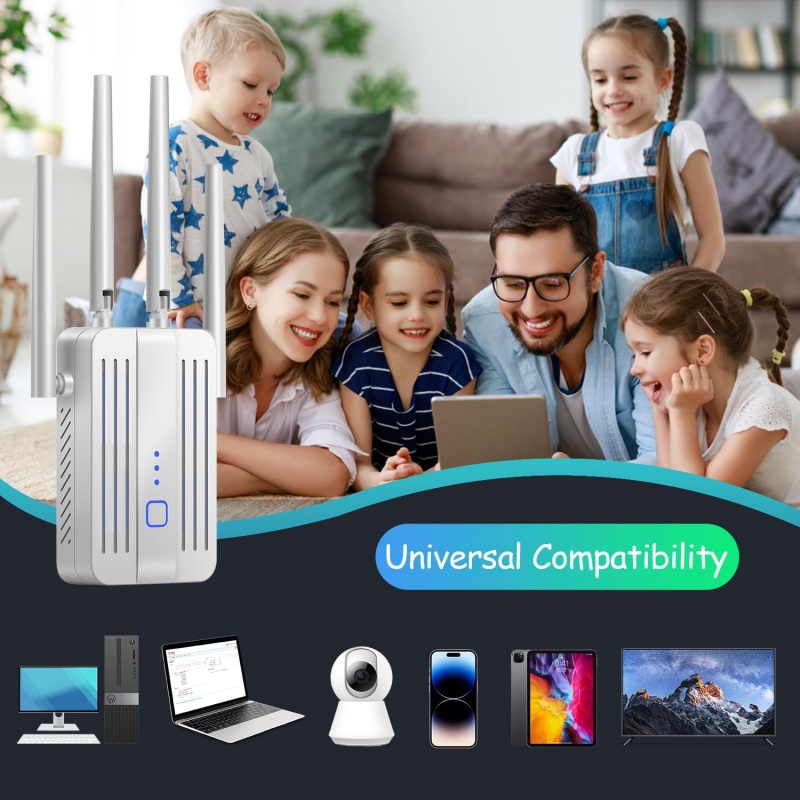 1200Mbps WiFi Repeater Extende - đánh giá và giá Home Security And Internet