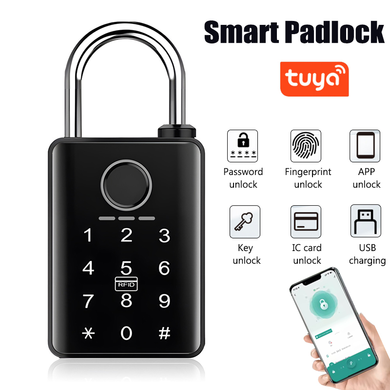 Tuya Smart Door Lock Fingerpri - đánh giá và giá Door Lock Smart Keypad