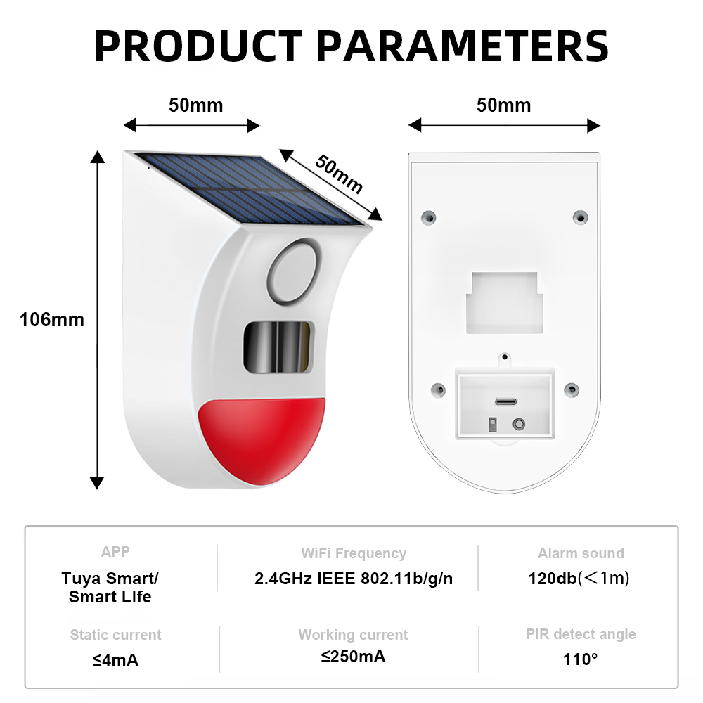 Zigbee Solar Motion Sensor Ala - đánh giá và giá Home Security Yard Sensors