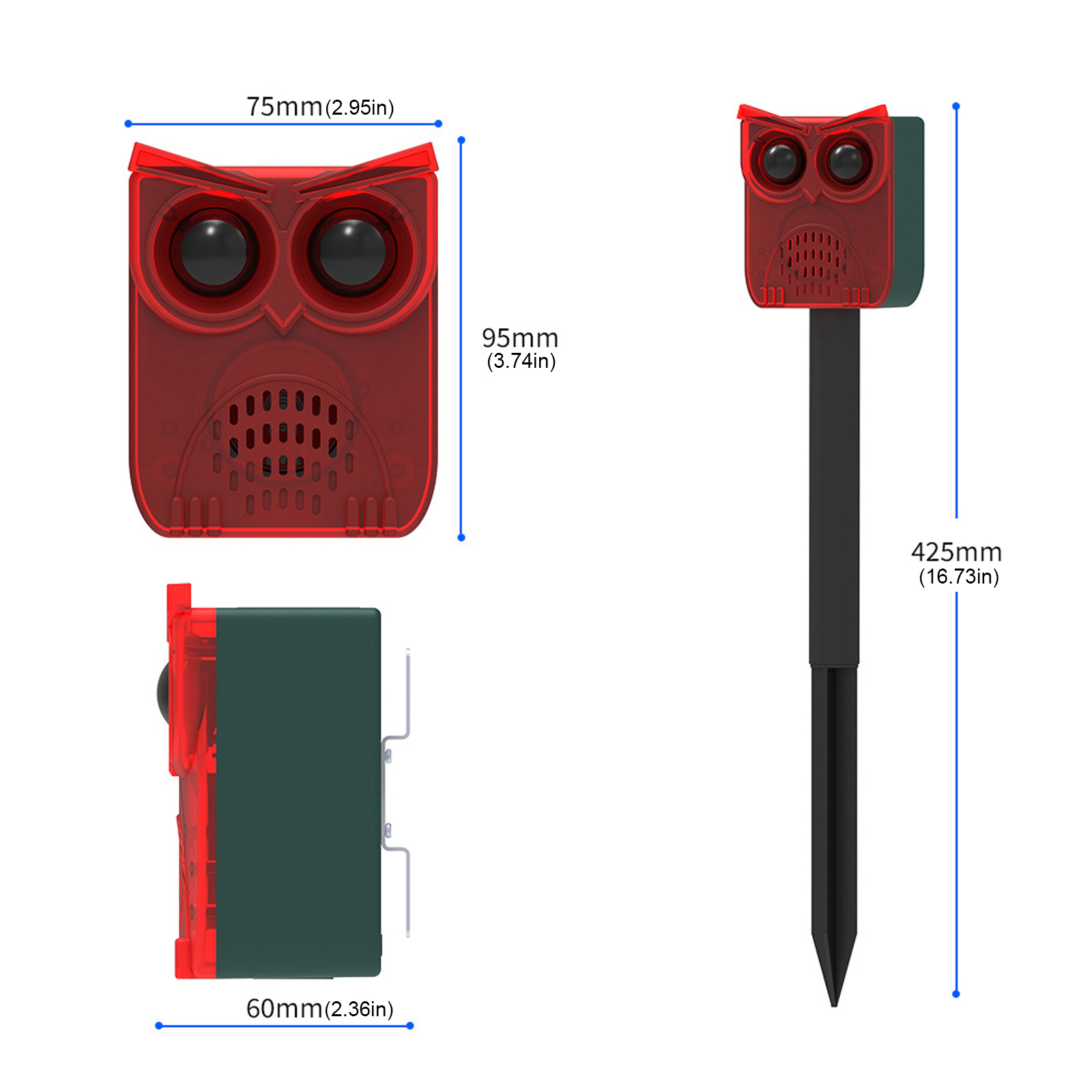 1-3PCS Solar Alarm Motion Sens - đánh giá và giá Home Security Yard Sensors