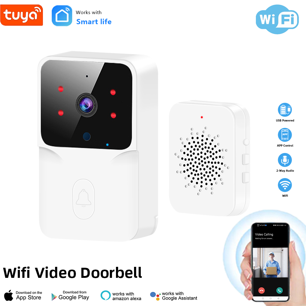 Tuya WiFi Video Doorbell Wirel - đánh giá và giá Home Security Front Door Camera