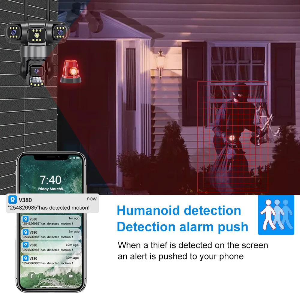 V380 Pro 4G Outdoor Waterproof - đánh giá và giá Home Security Land