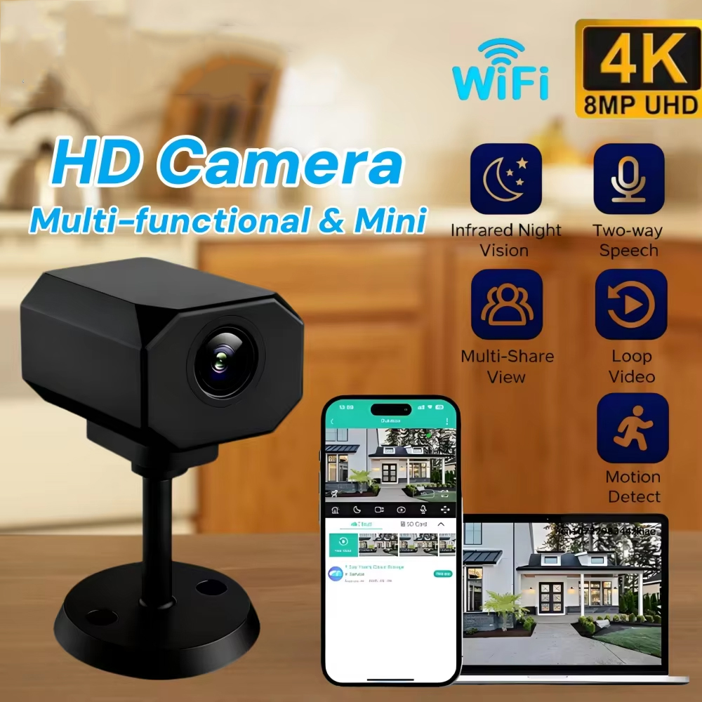 4K HD WiFi Security Camera for - đánh giá và giá Home Security With Camera