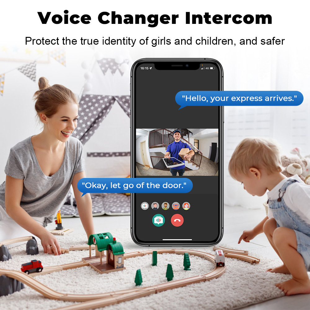 Tuya WiFi Video Doorbell Wirel - đánh giá và giá Home Security Front Door Camera