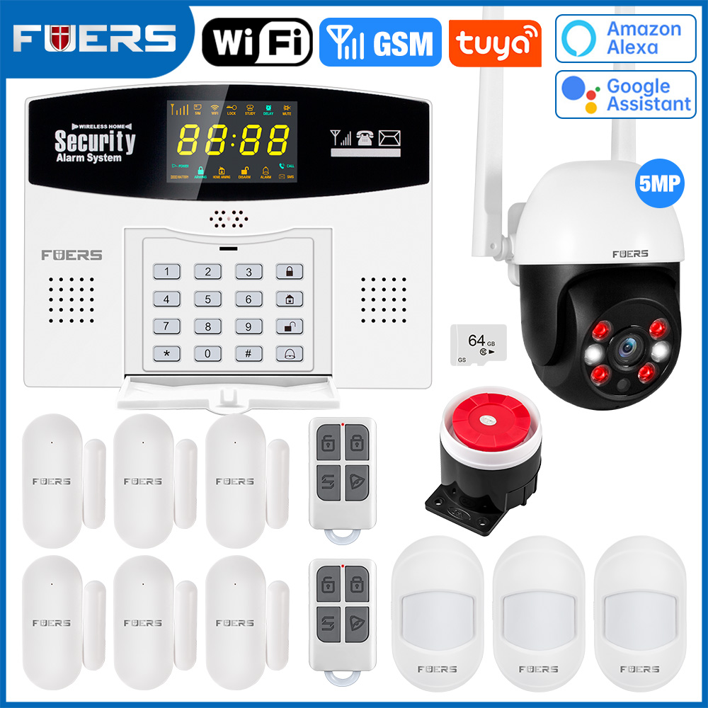 Fuers Tuya Smart Alarm System  - đánh giá và giá Home Security Front Door Camera