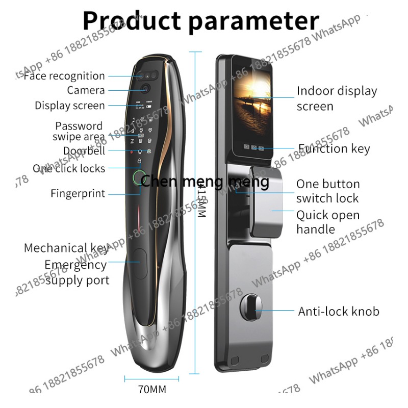 Security Fingerprint  Card Unl - đánh giá và giá Home Security Front Door Camera