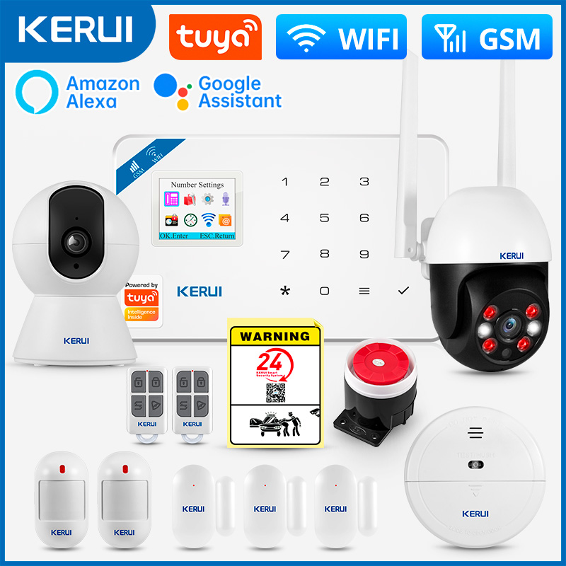 KERUI W181 Alarm System Secutr - đánh giá và giá Home Security Front Door Camera