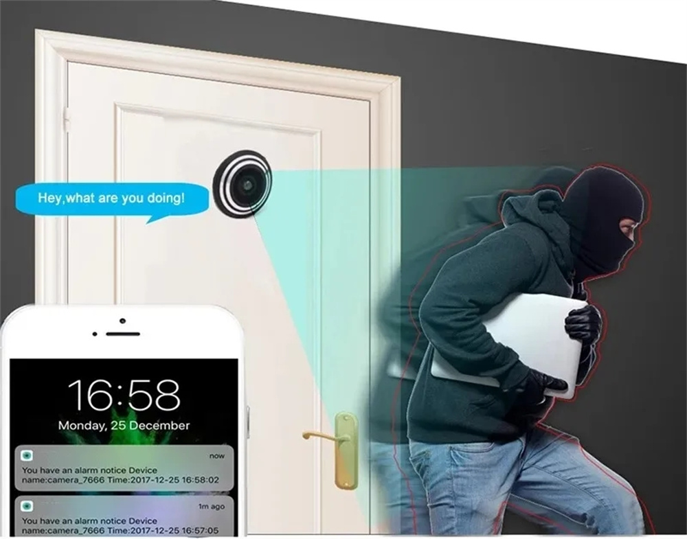 5G 2.4G WIFI 16MM Tuya Wifi Do - đánh giá và giá Home Security Front Door Camera