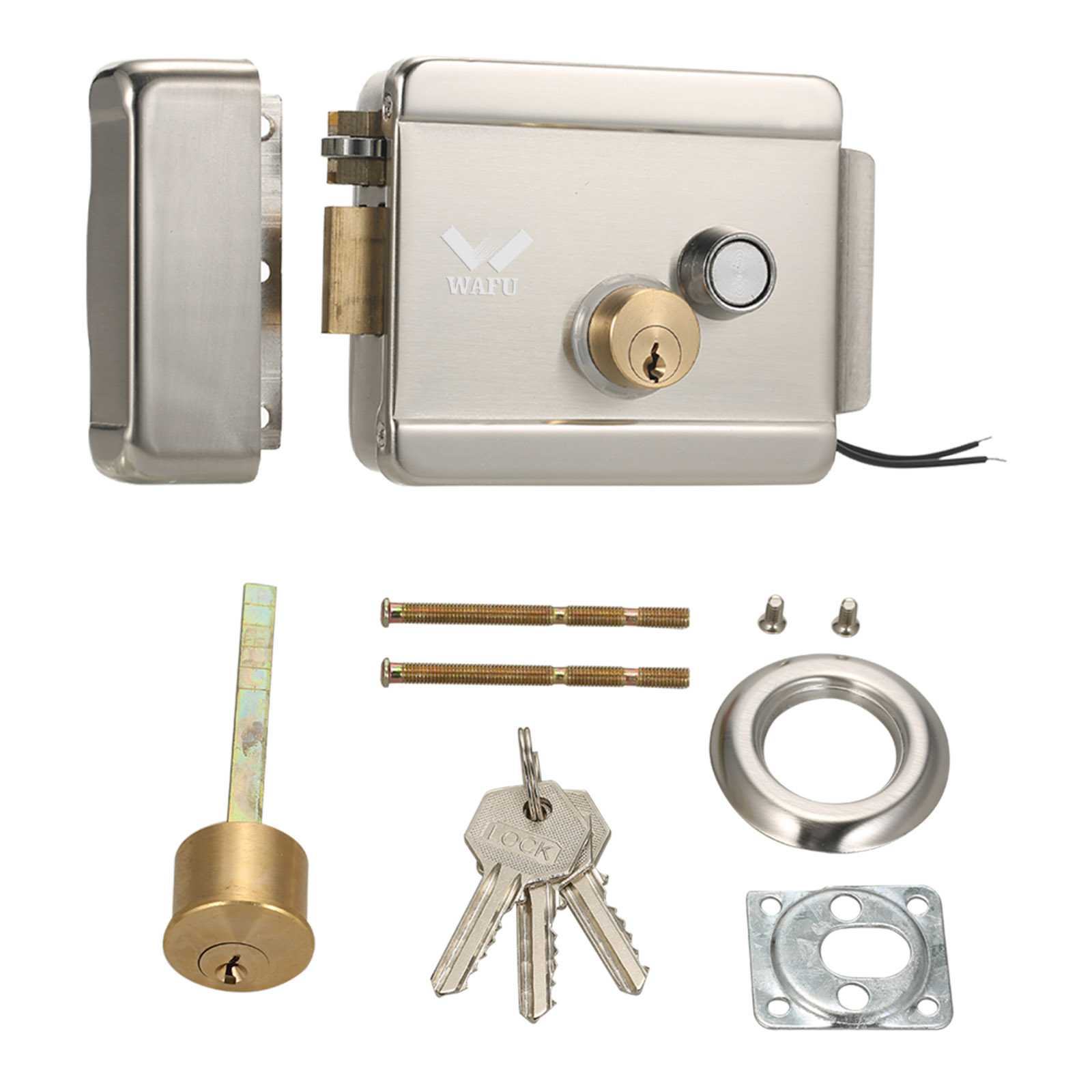 WAFU Smart Electric Gate Door  - đánh giá và giá Door Lock Smart Keypad