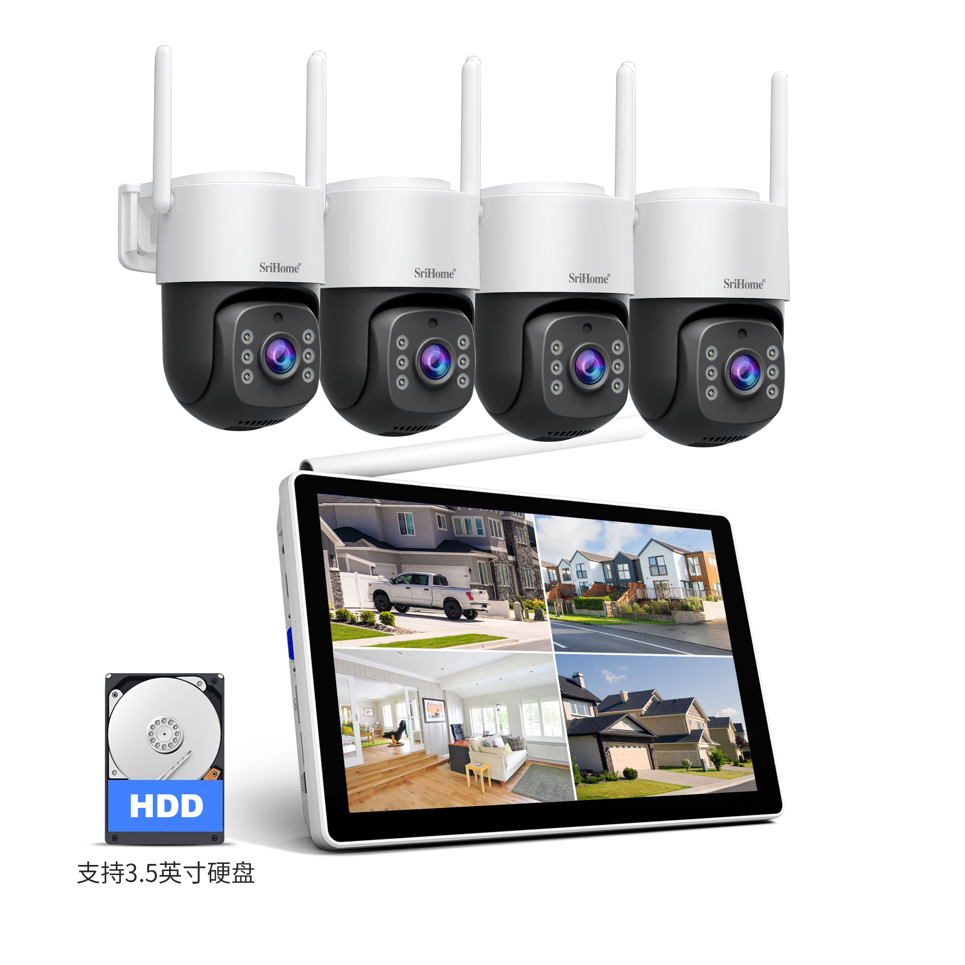 Srihome NVS012-IPC056 5MP IP C - đánh giá và giá Home Security Land