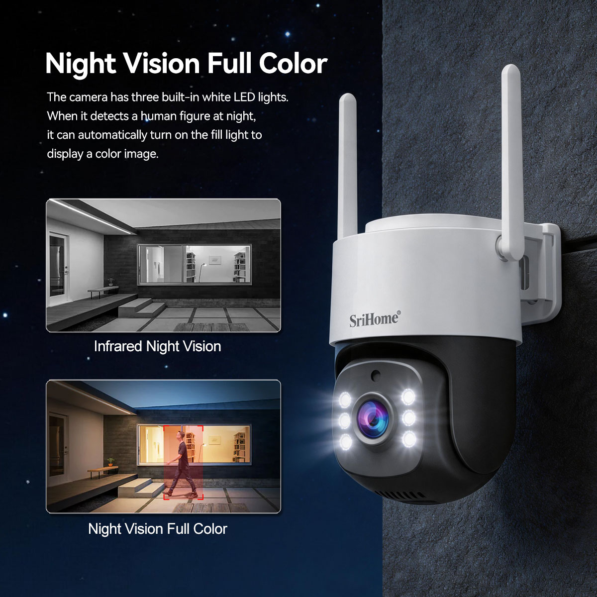 Srihome NVS012-IPC056 5MP IP C - đánh giá và giá Home Security Land