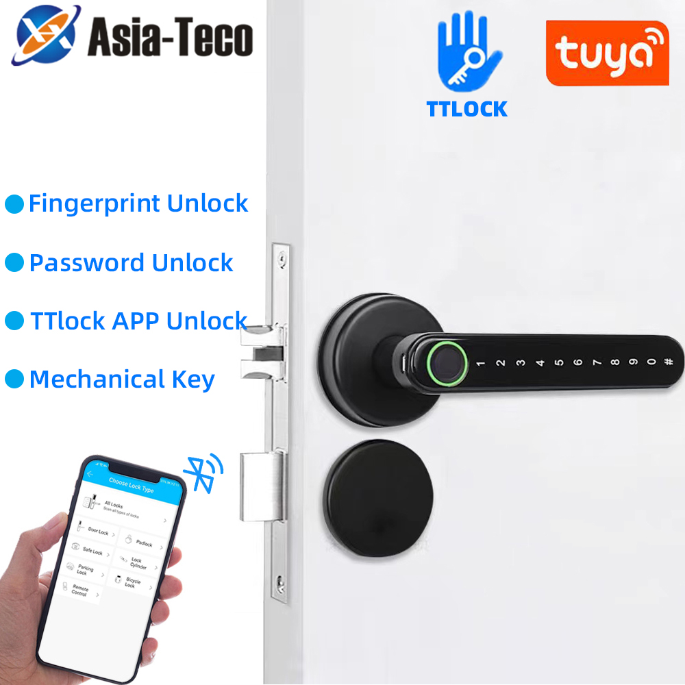 TTLock Smart Bluetooth Fingerp - đánh giá và giá Door Lock Smart Keypad