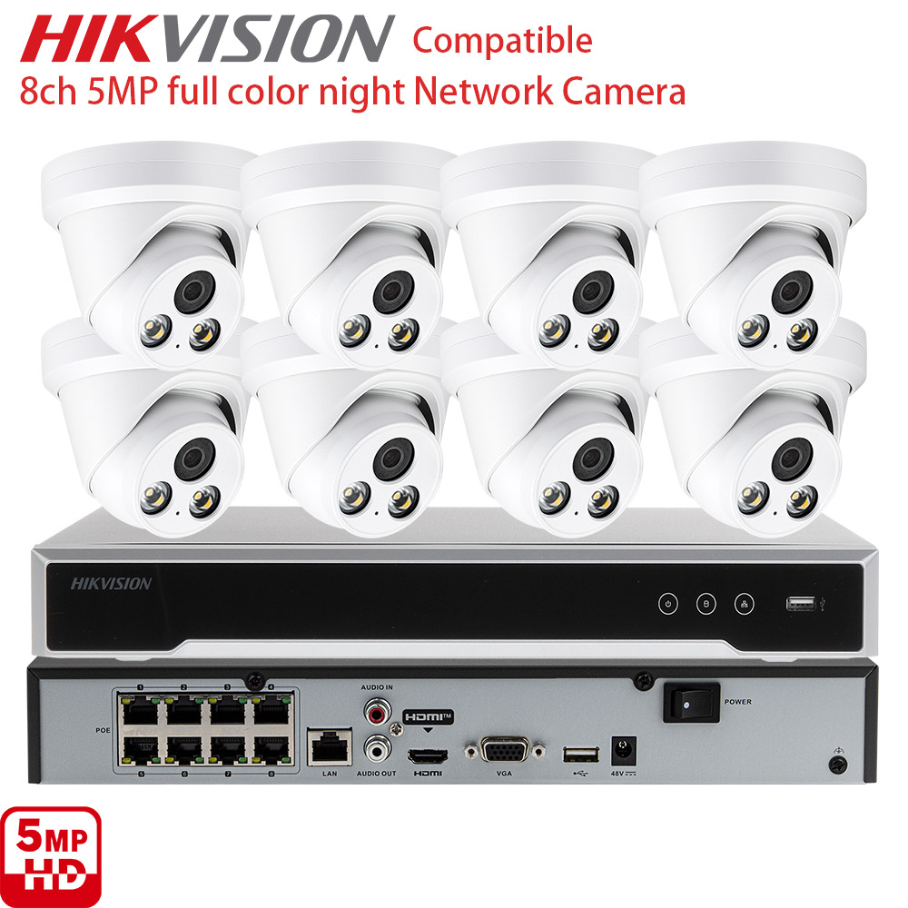8CH 5MP IP CCTV Security Camer - đánh giá và giá Home Security Video Recording Systems