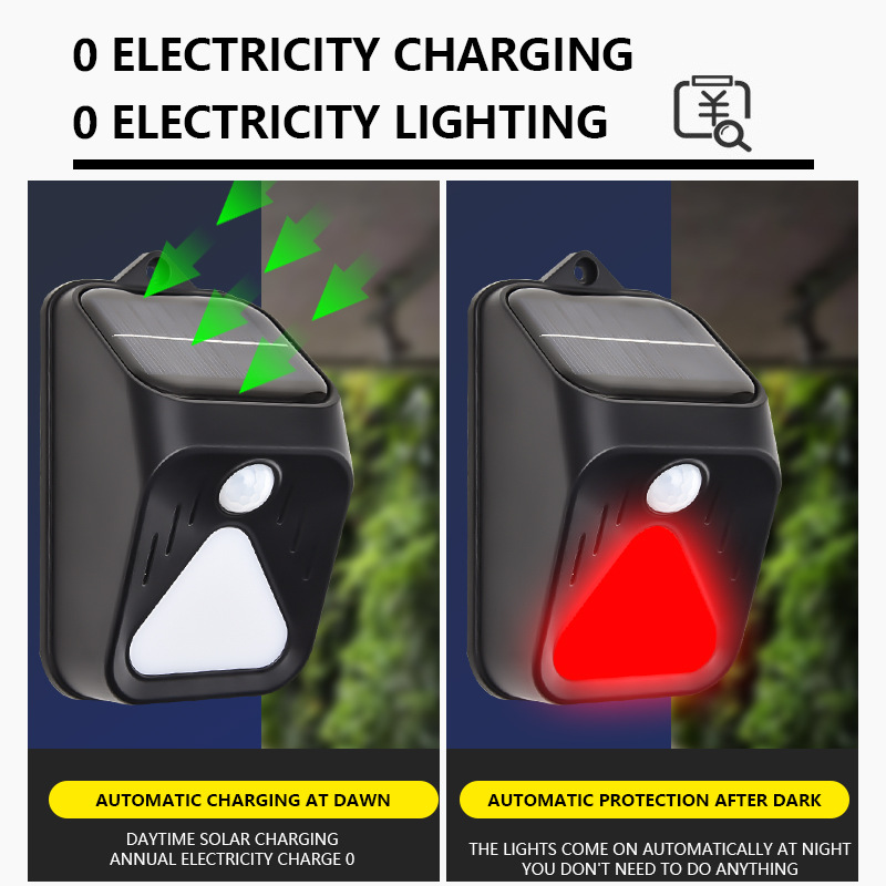 Waterproof Solar Powered Alarm - đánh giá và giá Home Security Yard Sensors