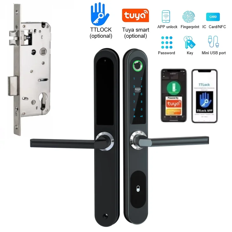 TTLock/Tuya Smart Door Lock Fi - đánh giá và giá Door Lock Smart Keypad