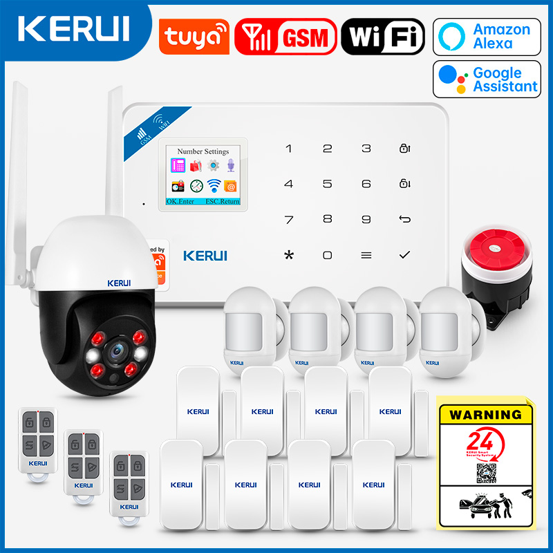 KERUI W181 Tuya Smart WIFI GSM - đánh giá và giá Home Security Front Door Camera