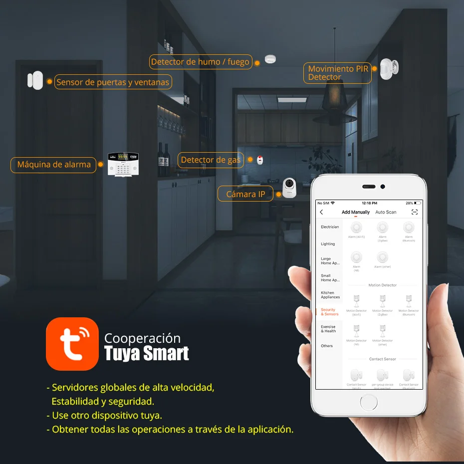 Fuers Tuya Smart Alarm System  - đánh giá và giá Home Security Front Door Camera