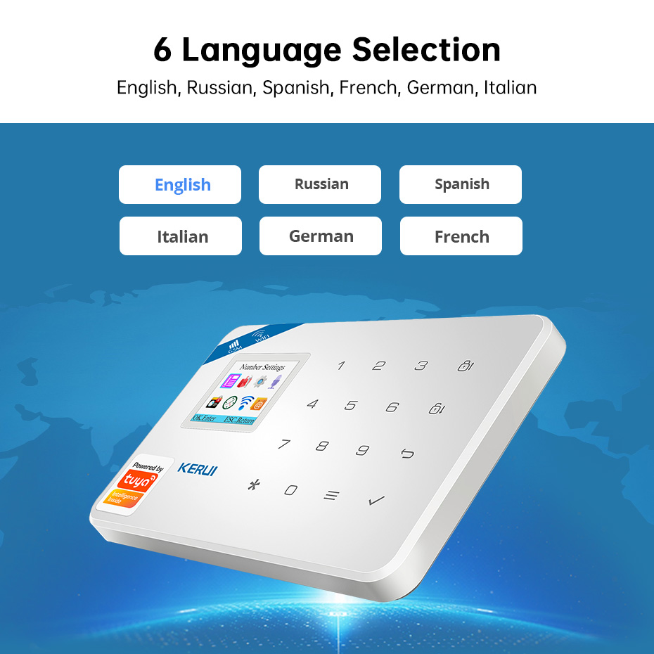 KERUI W181 Alarm System Secutr - đánh giá và giá Home Security Front Door Camera