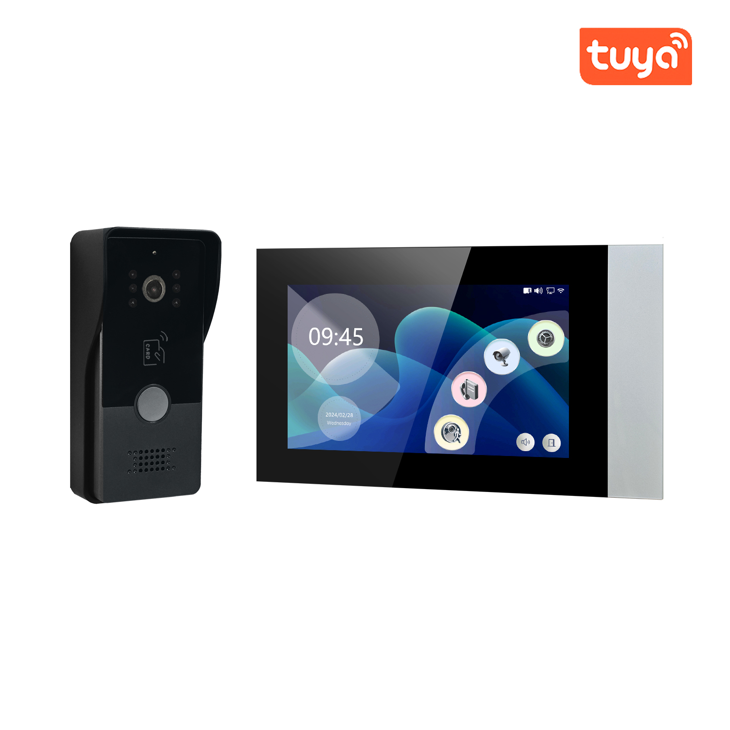 7Inch IPS Screen Tuya Remote C - đánh giá và giá Home Security Land