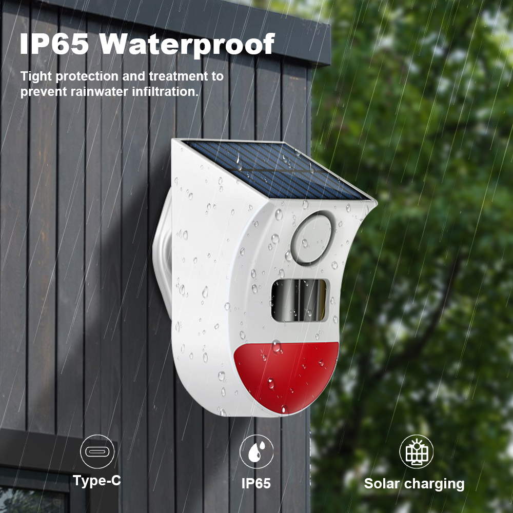 Tuya WiFi Solar Motion Sensor  - đánh giá và giá Home Security Yard Sensors