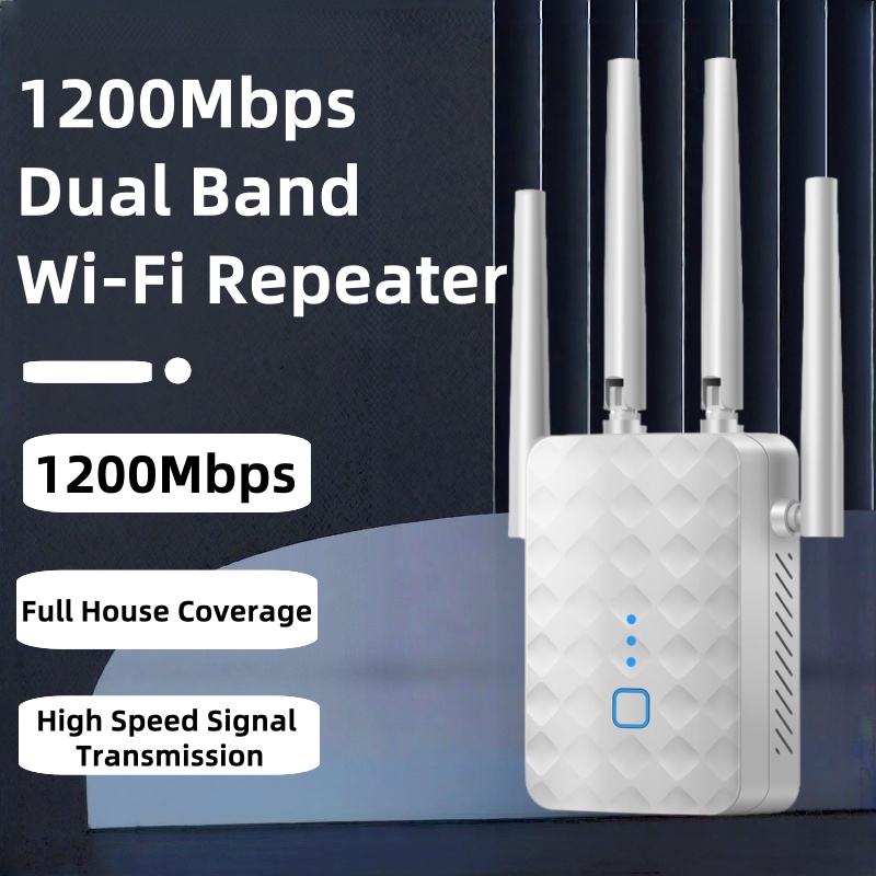 1200Mbps WiFi Repeater Wireles - đánh giá và giá Home Security And Internet