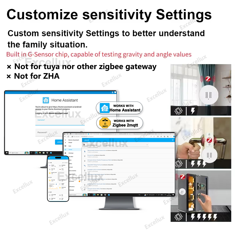 Zigbee 3.0 Smart Vibration Sen - đánh giá và giá Home Security App