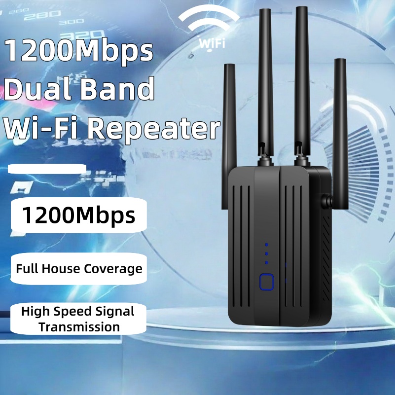 WiFi Repeater Extender 1200Mbp - đánh giá và giá Home Security And Internet