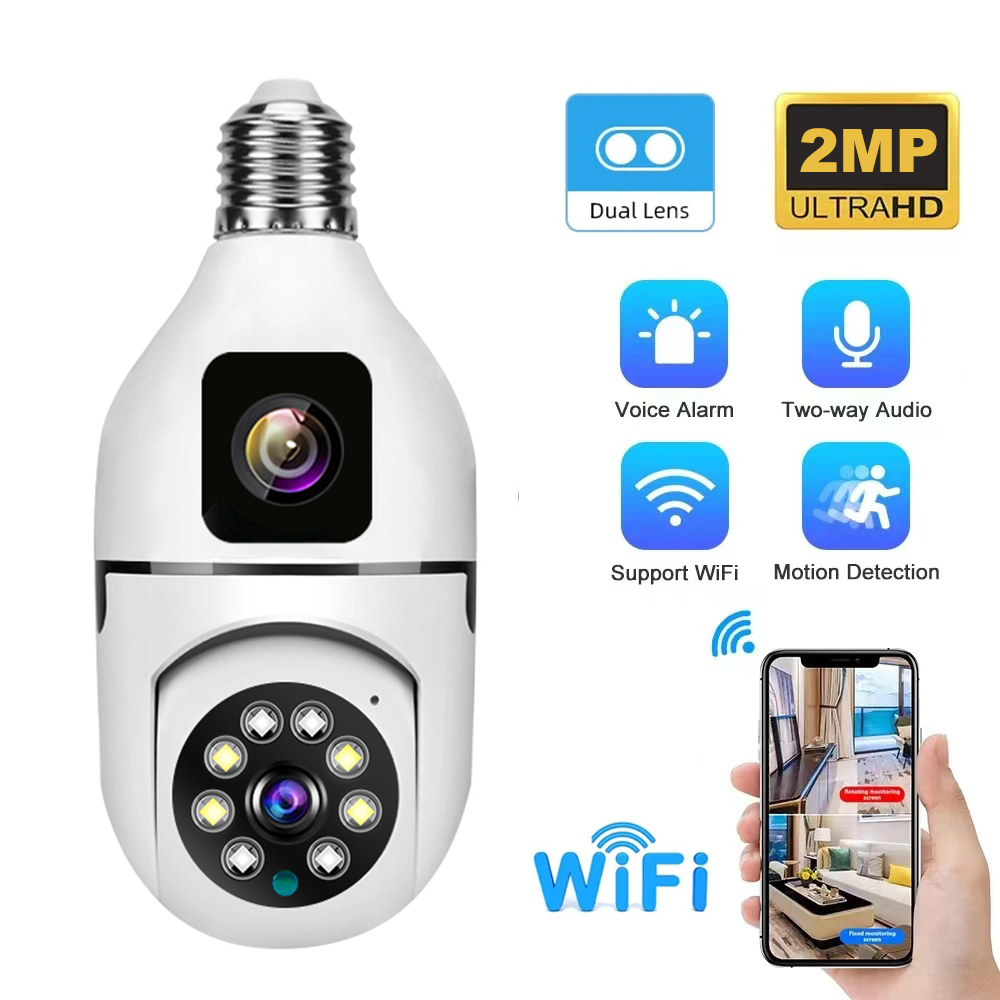 4MP V380/Yoosee  E27 Lamp Head - đánh giá và giá Home Security Land