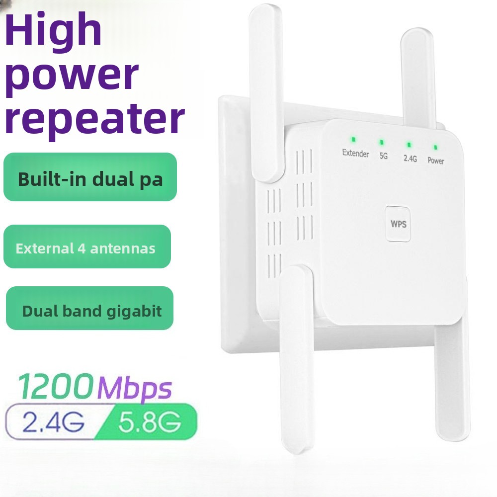 5Ghz WiFi Repeater AC1200 Wi-F - đánh giá và giá Home Security And Internet