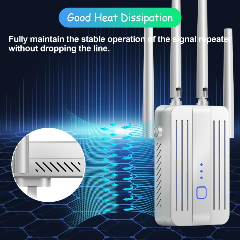 1200Mbps WiFi Repeater Extende - đánh giá và giá Home Security And Internet