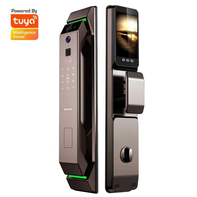 3D Facial Recognition Fingerpr - đánh giá và giá Door Lock Smart Keypad