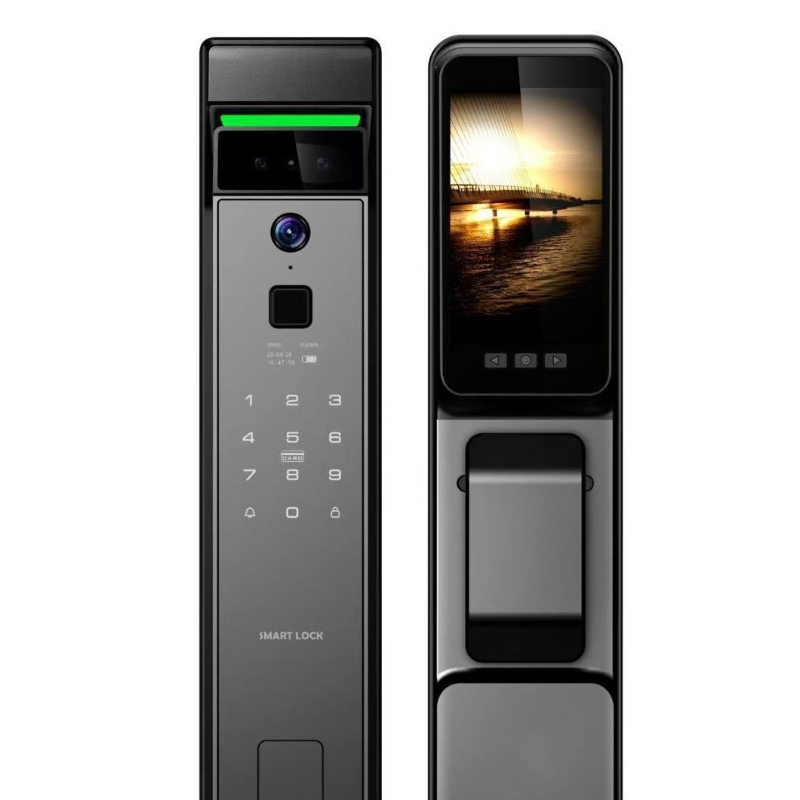 3D Facial Recognition Fingerpr - đánh giá và giá Door Lock Smart Keypad