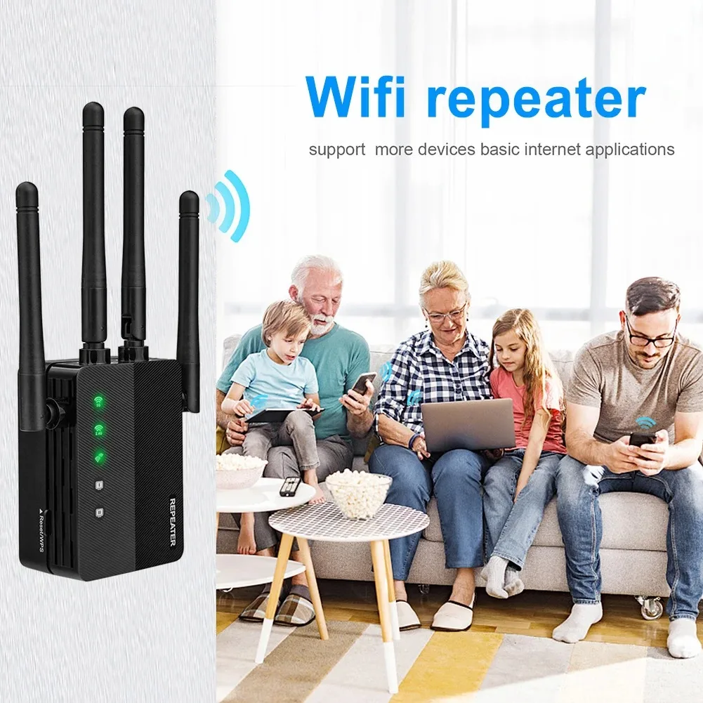 WiFi Extender Featuring 2.4/5. - đánh giá và giá Home Security And Internet