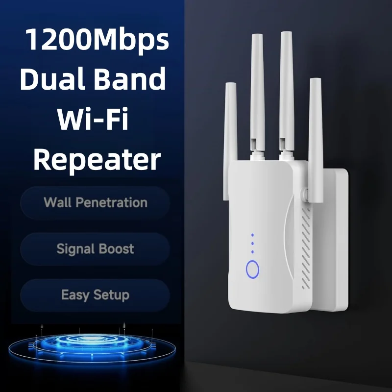 2.4G/5GHz Dual Band WiFi Repea - đánh giá và giá Home Security And Internet