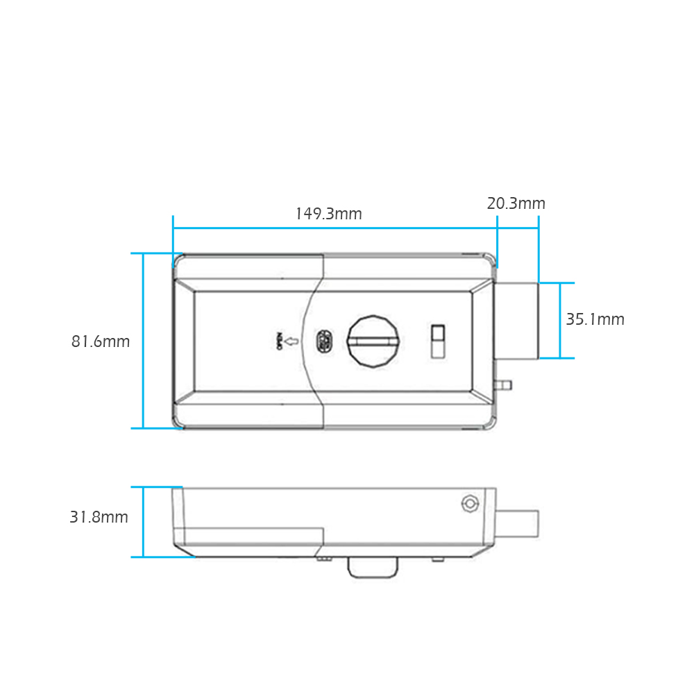 Chống Thấm Nước Cửa Thông Minh - đánh giá và giá Door Lock Smart Keypad