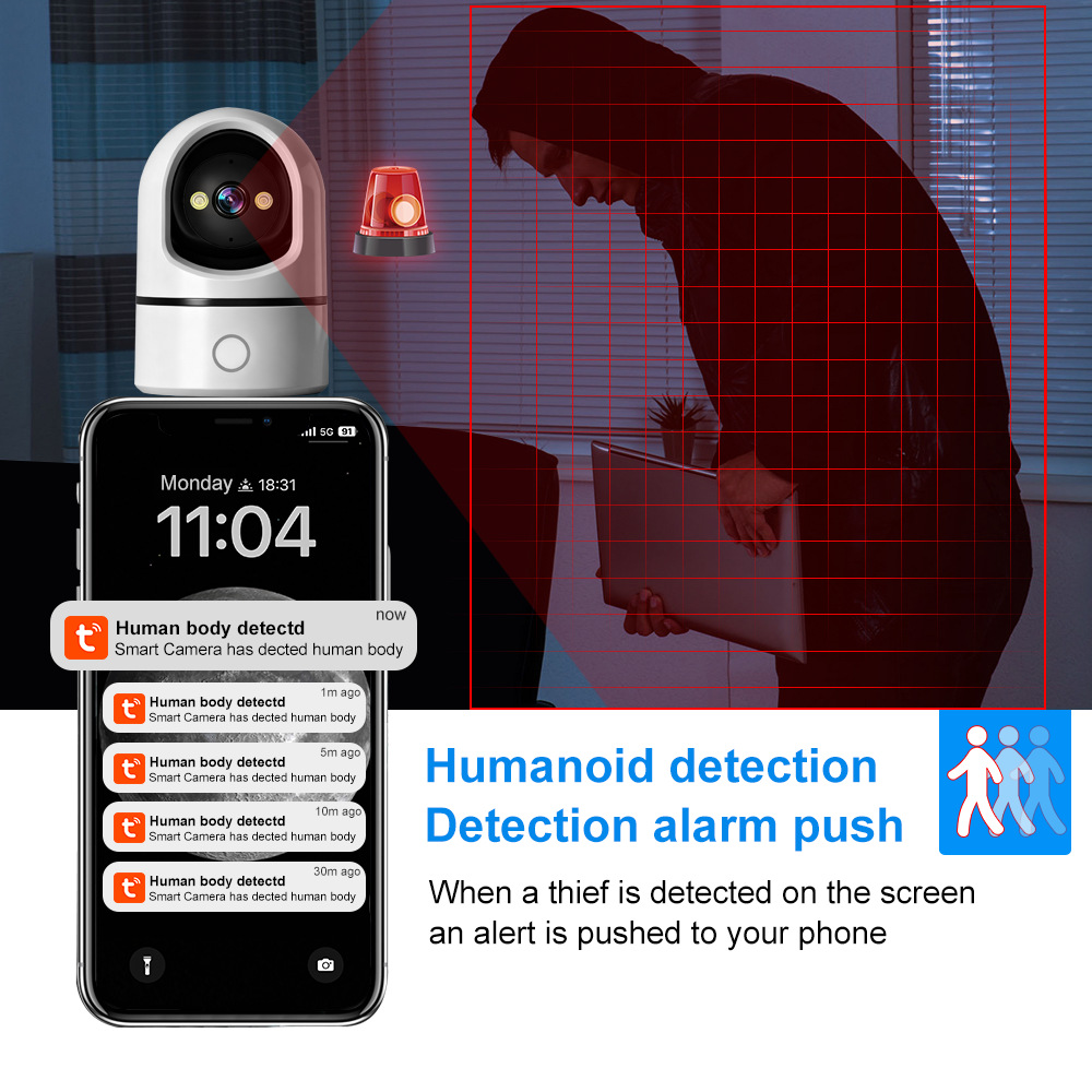 3MP 1296P Tuya APP Wireless PT - đánh giá và giá Home Security Land