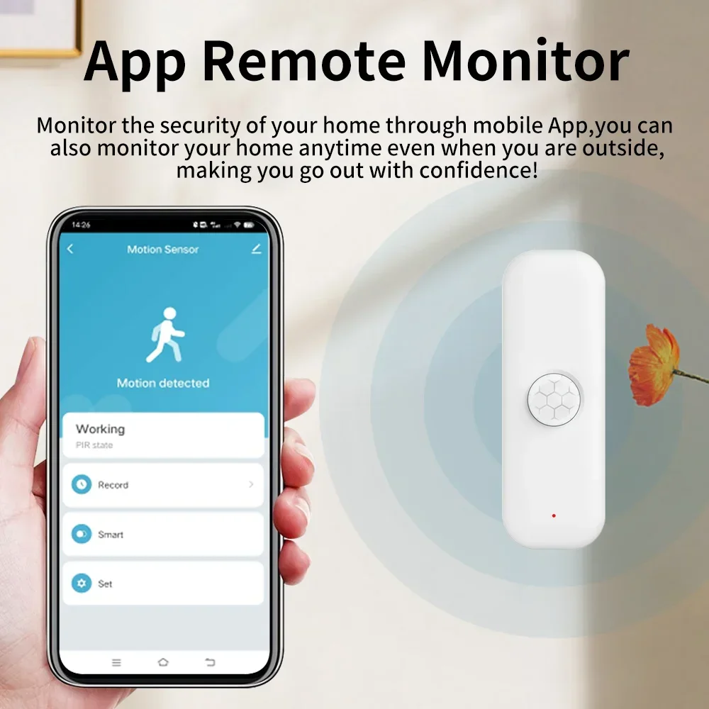 Tuya WiFI Motion Sensor PIR Sm - đánh giá và giá Home Security App