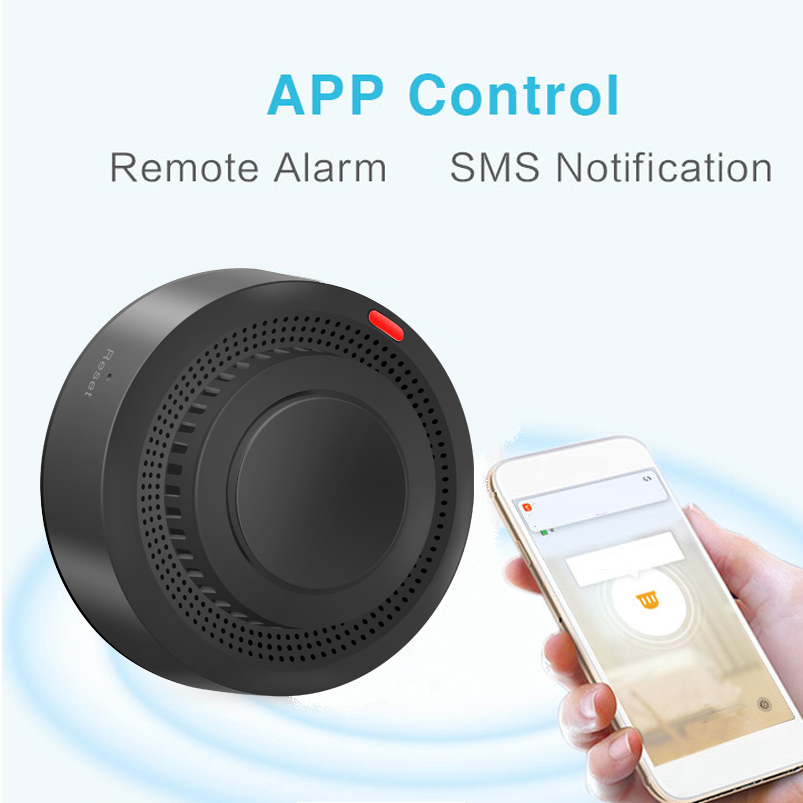 2.4G WiFi Smoke Detector Wirel - đánh giá và giá Home Security App